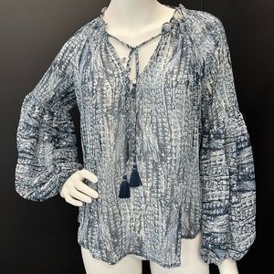 Sheer blouse. Size Small.